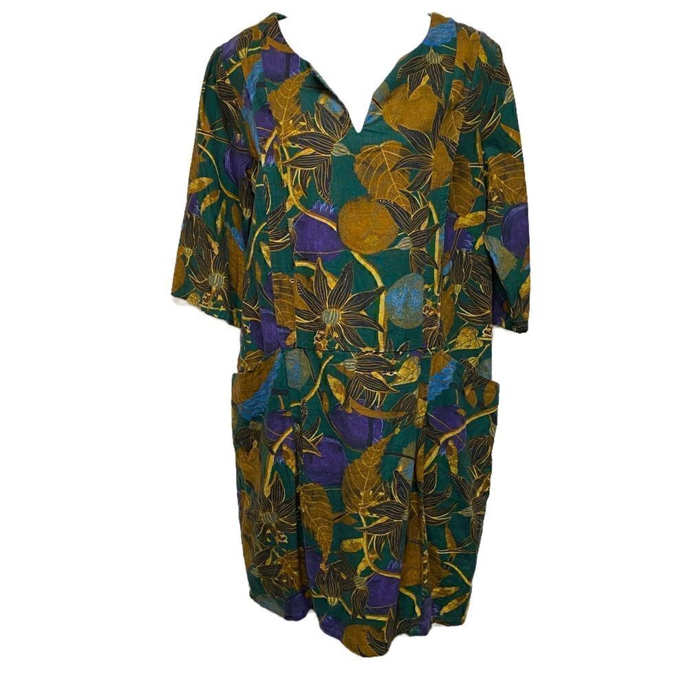 Thought Hakonia Hemp Dress NWT